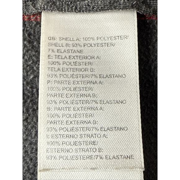 The North Face Flight Series Red Soft Shell Full Zip Jacket Windstopper XL - Picture 5 of 9